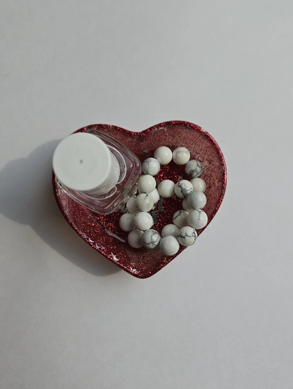 Handmade heart shaped